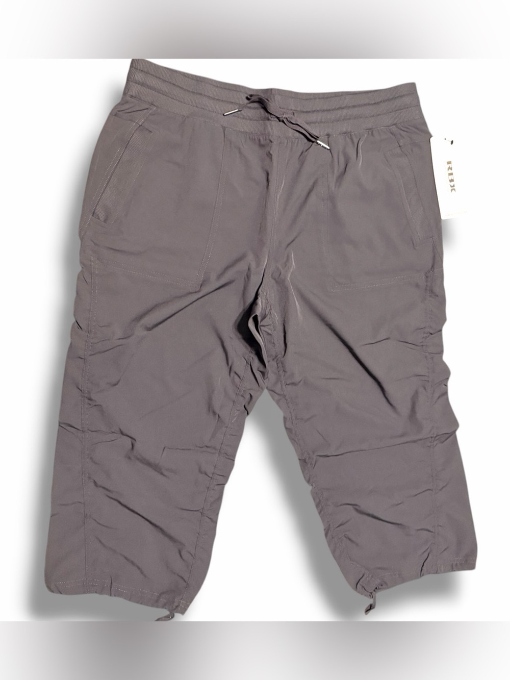 NWT RBX Active Women's Lightweight Woven Capri Pants Pockets Lightweight Size L - Picture 2 of 10